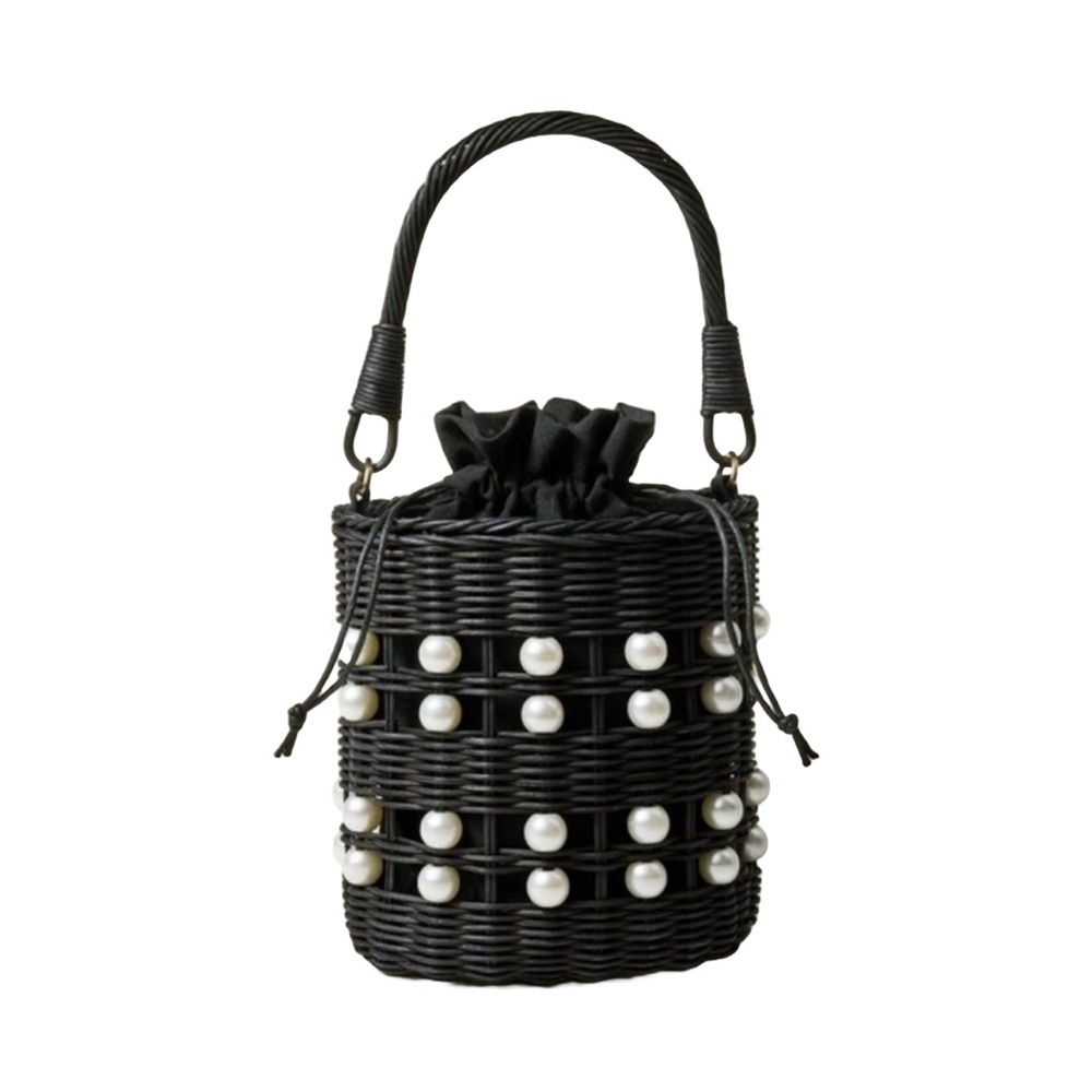 NWT Kate Spade X Target Pearl Embellished Basket Bucket Bag